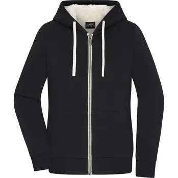 Dámská mikina JAMES & NICHOLSON Mikina FRIGGA LADY, různé barvy Velikost M black