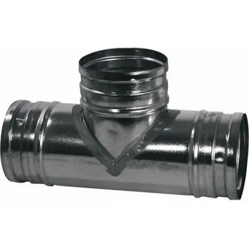 Vzduchotechnické potrubí ODBOČKA JEDNODUCHÁ OBJ90 - T pozink., D=125-100-125 mm, L190x110 mm