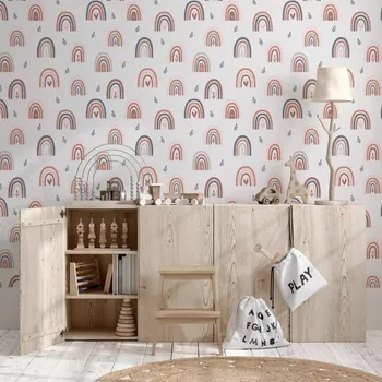 YokoDesign Tapeta do dětského pokoje Duhy Výška tapety: 250 cm