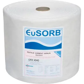 Sorbent HAPPY END Olejový sorpční koberec, silný, STANDARD, 40 cm × 15 m - ORX 4015