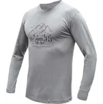 SENSOR MERINO ACTIVE PT VAN LIFE pánské triko dl.rukáv šedá Velikost: XL