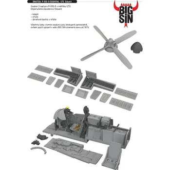 Plastikový model Eduard 1/72 P-51D-5 ESSENTIAL (EDUARD)