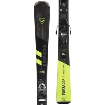 Sjezdové lyže Sjezdové lyže Rossignol FORZA 20 XPRESS + XPRESS 10 GW 156 Černá, Reflexní neon, Tmavě šedá