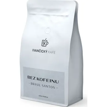 Káva BEZ kofeinu Brasil santos 500 g