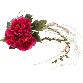 umělá květina Chaks Umelé pivónie - Ružové 3 ks