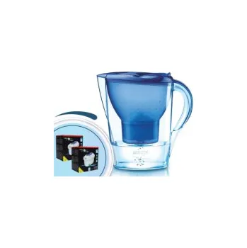 Filtrační konvice Brita Marella cool modrá 2,4l + 12 ks filtrů Logic Nejvýhodnější balení. Kombinace konvice Brita Marella cool a 12 kusů plně kompatibilních filtrů Logic.