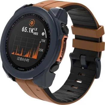 Příslušenství k chytrým hodinkám Ochranný kryt pro Garmin Fénix 8 51mm - Modrý