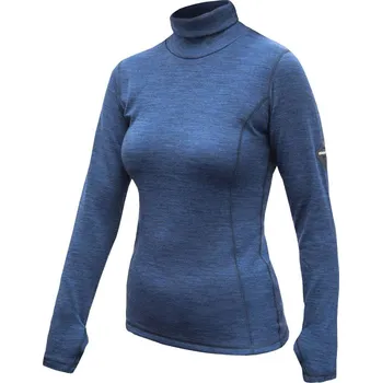 Dámské tričko SENSOR MERINO BOLD dámské triko dl.rukáv roll neck cool blue Velikost: S