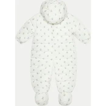 Kojenecká kombinéza United Colors Of Benetton Zimní kombinéza 2UWJAT002 Bílá Regular Fit 68