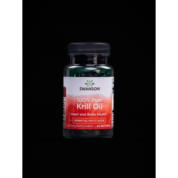 Swanson Krillový Olej (Krill Oil) 500 mg 60 kapslí