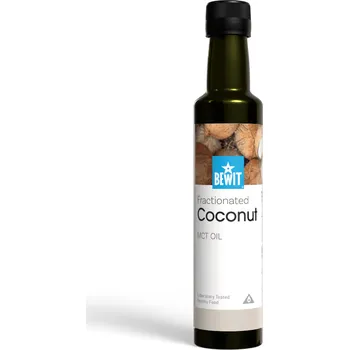 Přisada na vaření a pečení BEWIT Frakcionovaný kokosový olej / MCT - 750 ml