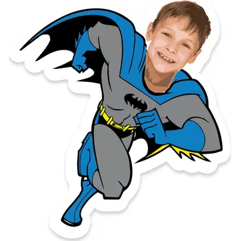 Party nádobí Personal Personalizovaný zápich na tortu - Batman