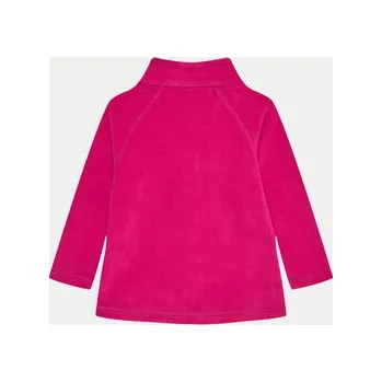 Dívčí mikina Color Kids Fleecová mikina 5817 Růžová Regular Fit 152