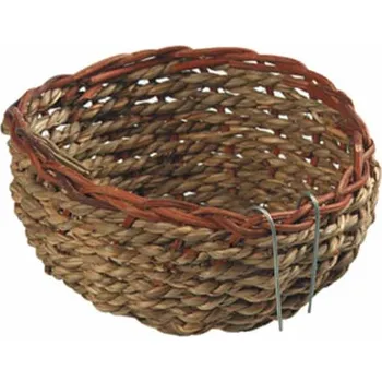 Hnízdní budka Hnízdo FLAMINGO Taupo proutěné (L) 15x7cm