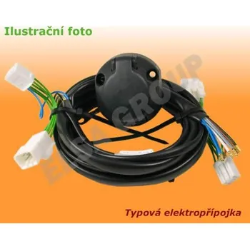 Tažné zařízení Typová elektropřípojka Citroen Jumper valník 2006-2011, 7pin, ECS