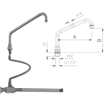 Pařezová fréza Baterie kolenová bez směšovače | REDFOX - KOB 2