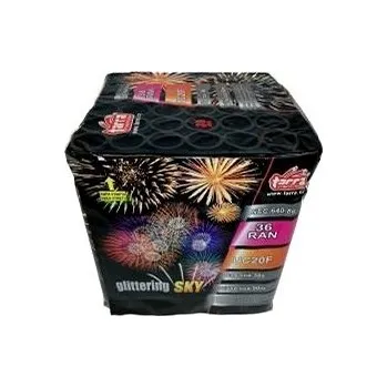 Ohňostroj - baterie výmetnic glittering sky 36ran