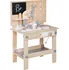 Dětská dílna ECOTOYS Dětský dřevěný pracovní stůl s nářadím 44,5 x 27 x 66,5 cm