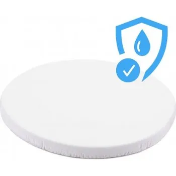 Dětská postýlka Monbaby nábytek Waldin Nepromokavé prostěradlo k malé oválné rostoucí postýlce pro miminko 7v1