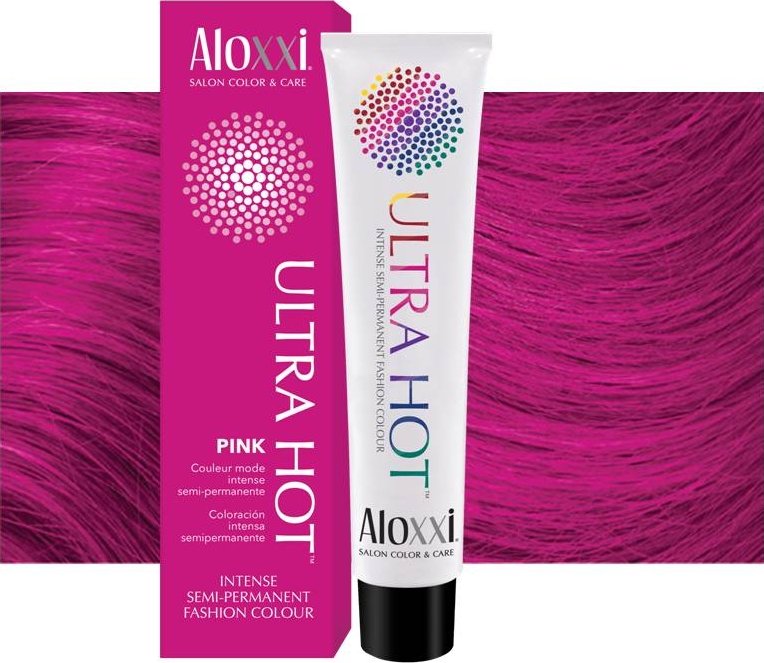 ALOXXI® ULTRA HOT™ Růžová barva semi-permanentní 125 ml