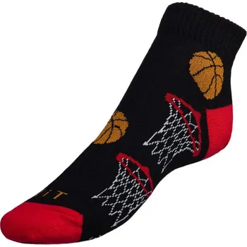 Dámské ponožky Ponožky nízké Basketbal Černá,Červená BX1000942 - 35-38