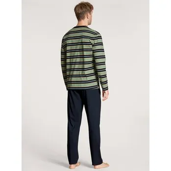 Dámské noční prádlo Calida Pyžamo 43284 Černá Comfortable Fit XL