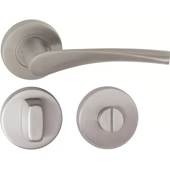 Dveřní kování Twin ALA IH051 - WC - nerez