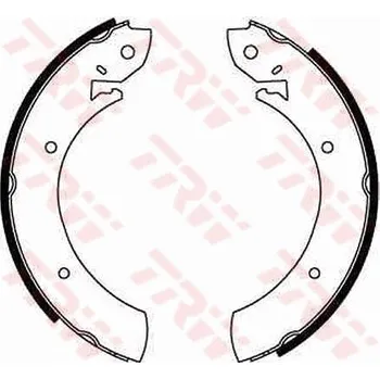 Brzdová čelist Sada brzdových čelistí TRW GS6181