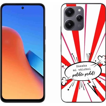 Pouzdro na mobilní telefon Gelový kryt mmCase na Xiaomi Redmi 12 - vtipný text 15 bílé pozadí