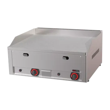 Kuchyňský gril Grilovací deska 65x48 plynová durable chrom hladká stolní | REDFOX - FTHC 60 G