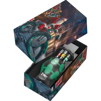 Bit Vánoční držák bitů Kraftform Kompakt Stubby se zásobníkem 1 Christmas 2024 (Sada 6 dílů) Wera 135817
