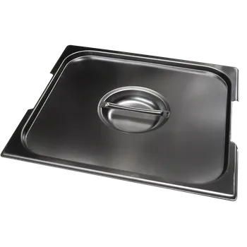 Myčka nádobí Víko GN 2/3 otvor pro naběračku ucha zasouvací nerez | REDFOX - VGN 2/3 NU