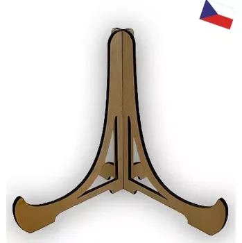 Dřevěná hračka JH WoodArt stojan na dřevěné cedule (Stojan na dřevěné cedule)