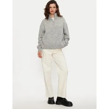 United Colors Of Benetton Kalhoty z materiálu 4HA2DF07I Écru Regular Fit 48