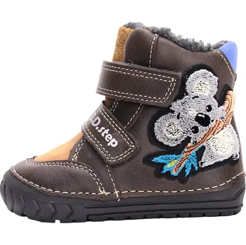 Chlapecká zimní obuv D.D.STEP Zimní obuv, boty DDSTEP, model W029-42498A chocolate Velikost dětských bot: 23
