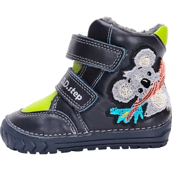 Chlapecká zimní obuv D.D.STEP Zimní obuv, boty DDSTEP, model W029-42498B royal blue Velikost dětských bot: 23