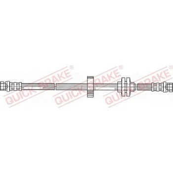 Brzdový systém Brzdová hadice Quick Brake 22.918
