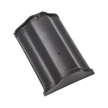 BRAMAC Hřebenáč drážkový začáteční HO glazura tmavě šedá