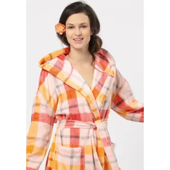 Dámský župan DÁMSKÝ ŽUPAN LGL 421 B24 MULTIKOLOR L/XL