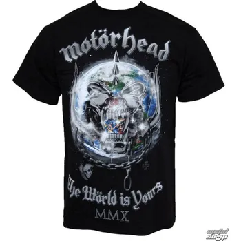 Pánská móda Tričko metal pánské Motörhead - The World Is Your - ROCK OFF - MHEADTEE14MB - M