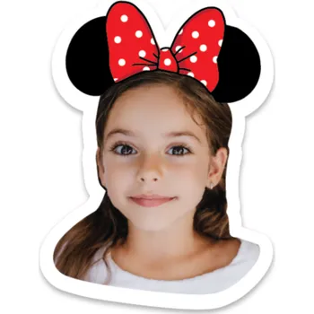 Party nádobí Personal Personalizovaný zápich na tortu - Minnie Mouse