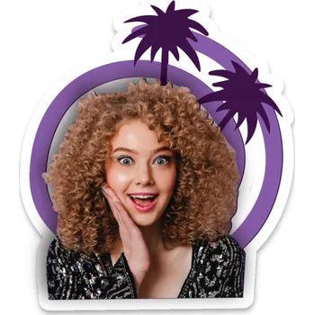 Party dekorace Personal Personalizovaný zápich na dort - Retro párty