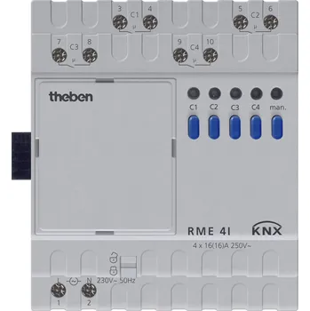 spínaný zdroj THEBEN 4930215 Spínací aktor RME 4 I KNX