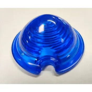 Osvětlení pro motocykl BB Sklo blinkru Chopper 50mm H68-512 BLUE