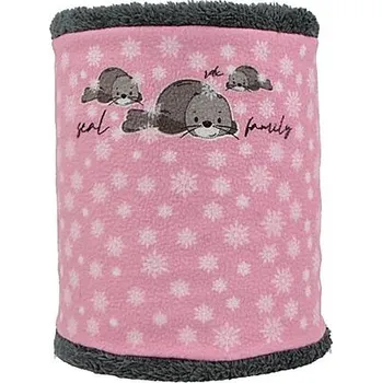 Nákrčník dívčí nákrčník tunel RDX tuleň FZ1420 růžový velikost uni