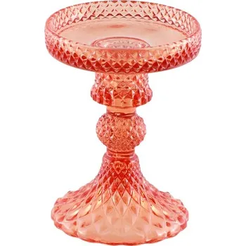 Svícen Chaks Stojan na sviečku Macarena - Tangerine 8,8 x 11,8 cm