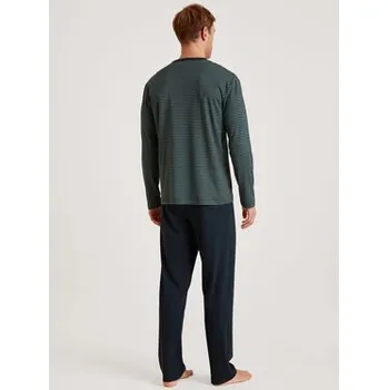 Dámské pyžamo Calida Pyžamo 41667 Tmavomodrá Regular Fit S