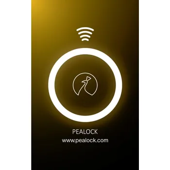 Sběratelská karetní hra Pealock NFC karta černá