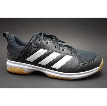 Pánská sálová obuv Halová obuv, Adidas, Ligra 7 M, černo-bílá: Černá Syntetika 32 48 EU (F) 49 1/3 G - standardní šíře (28908-24760)