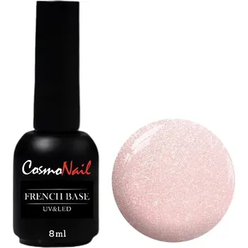 Přípravek na nehty Cosmonail Camouflage base Glitter 22, 8 ml